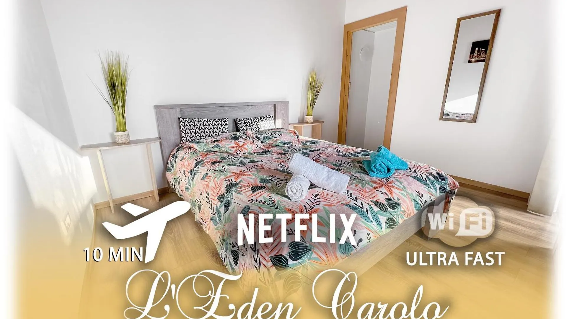 L'Eden Carolo - Netflix, Wi-Fi, 10Min Aeroport, Parking Gratuit Apartment Dampremy